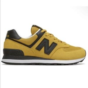 New Balance 574 Harvest Gold Black